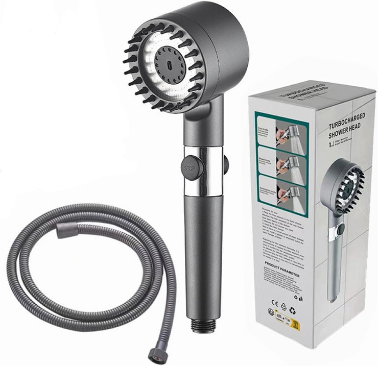 High-Pressure Turbocharged Handheld Shower Head