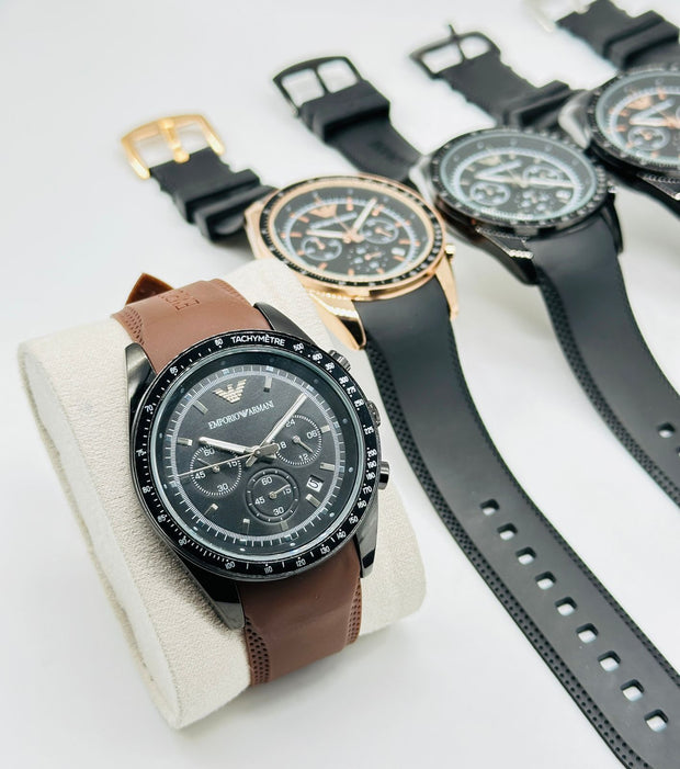 Men Round Wrist Watch - Zambeel