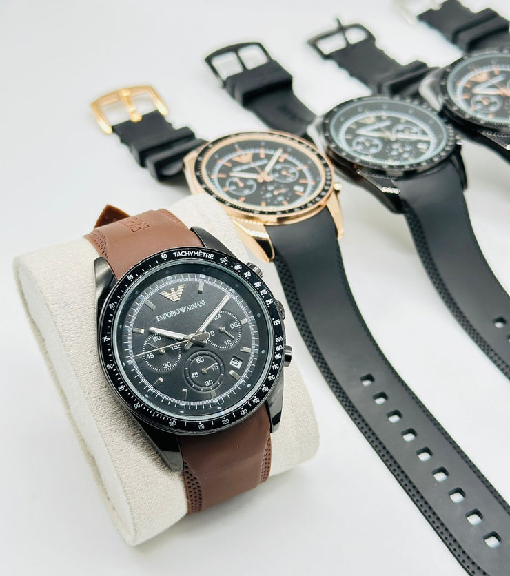 Men Round Wrist Watch - Zambeel
