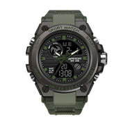 Outdoor Sports Dual Display Movement Multi - kinetic Energy Electronic Watch - Zambeel